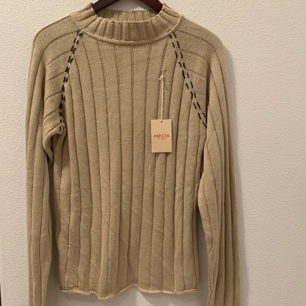 HEOS Italian Cotton Blend Sweater - Size M